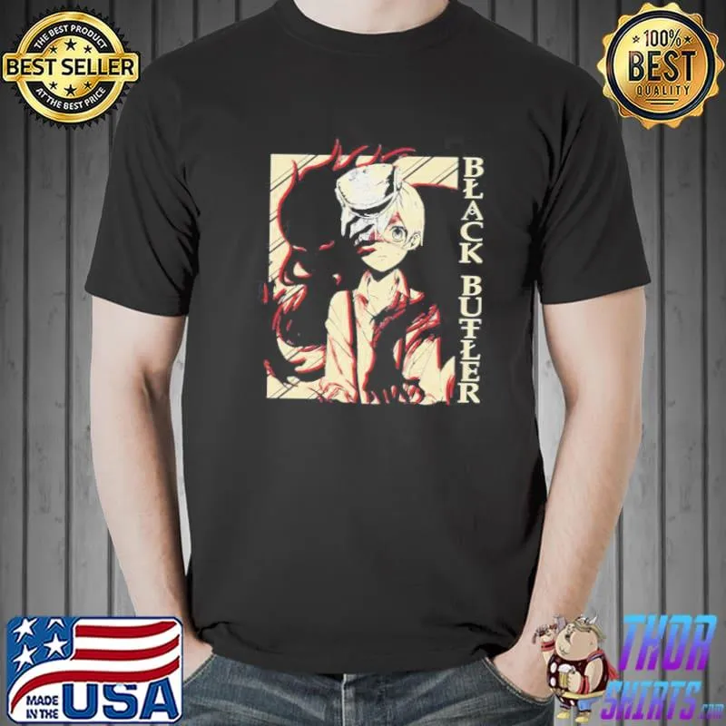Vintage art black butler sebastianciel s Unisex