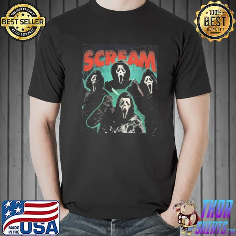Vintage inspired scream halloween s Unisex
