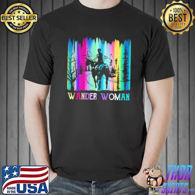 Wander Woman Horse Color Shirt