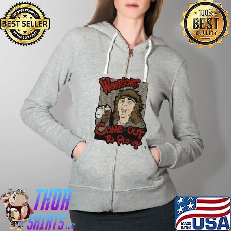Warriors Come Out To Play Shirt Full Zip Hooded