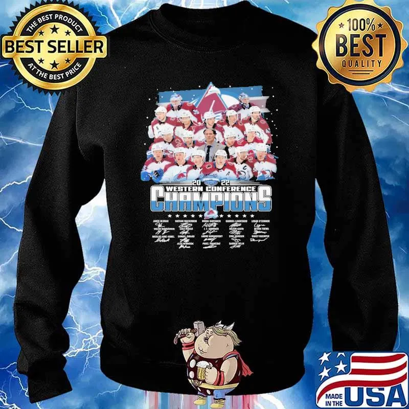 Western Conference Champions Avalanche Shirt Sweater