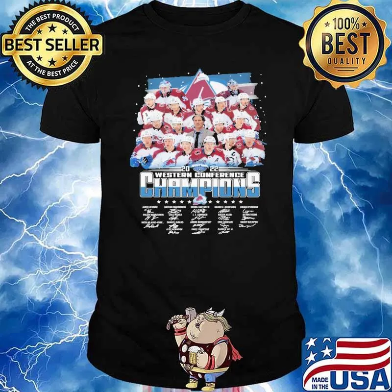 Western Conference Champions Avalanche Shirt