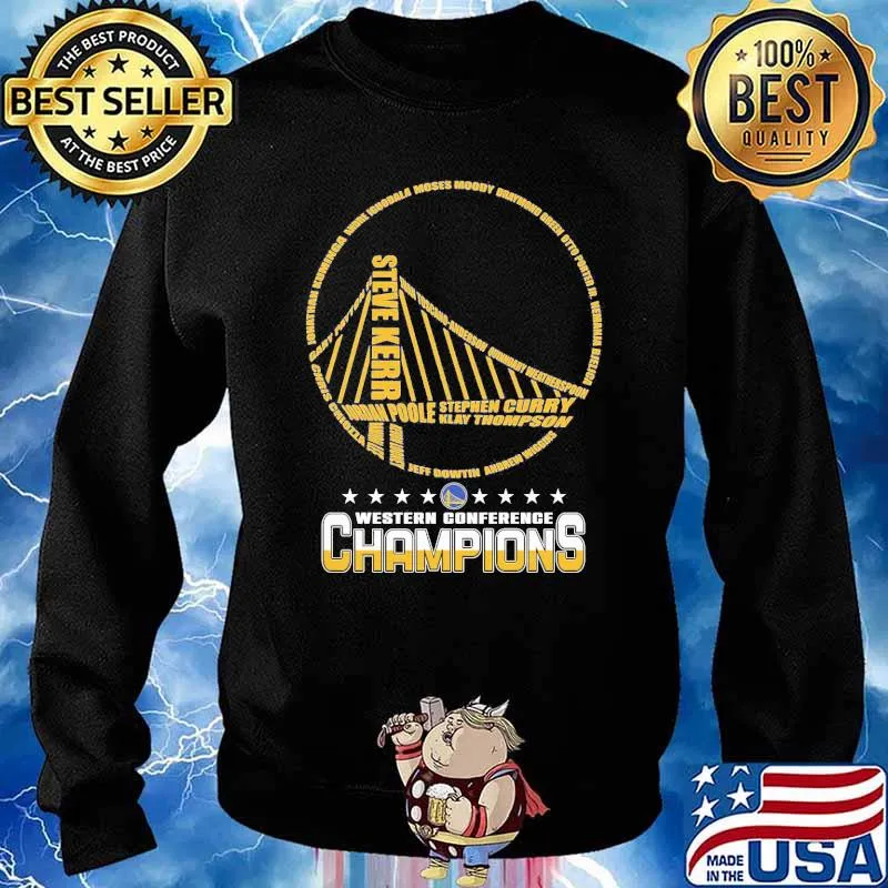 Western Conference Champions Golden State Warrior Shirt Sweater