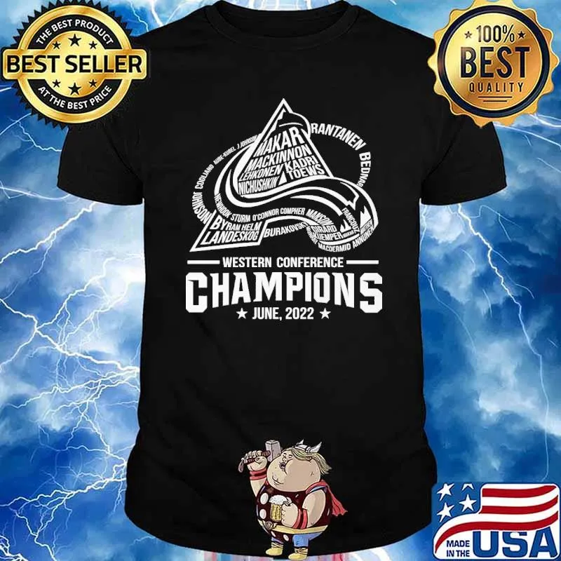 Western Conference Champions June 2022 Shirt