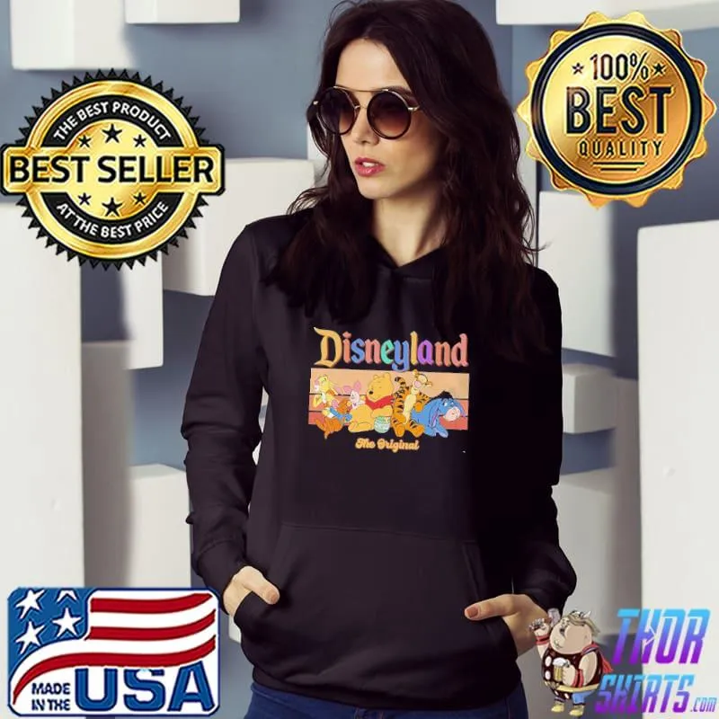 Winnie the pooh friends vintage disneyland shirt