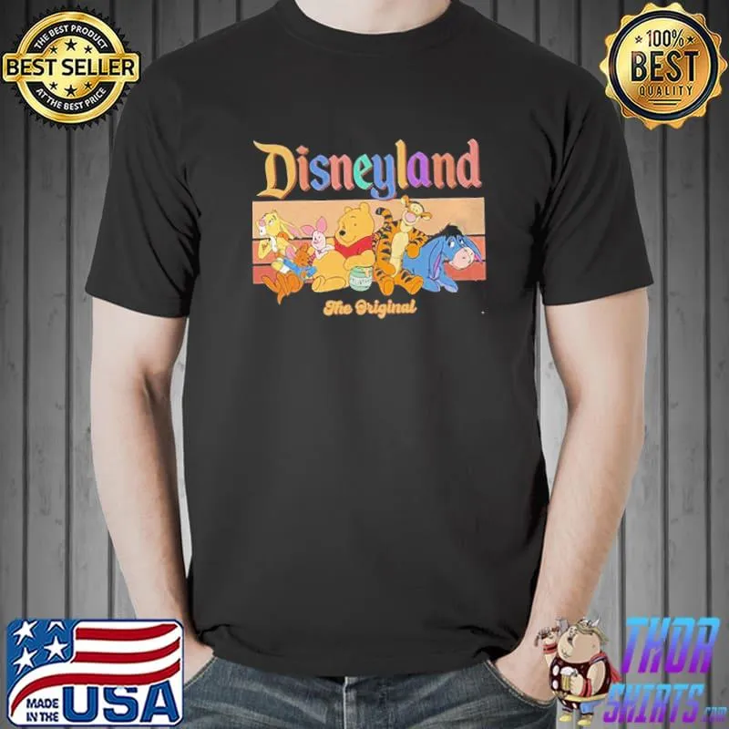 Winnie the pooh friends vintage disneyland s Unisex