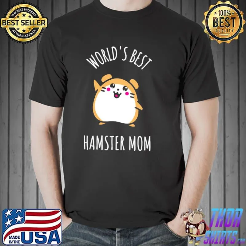 World's best hamster mom shirt