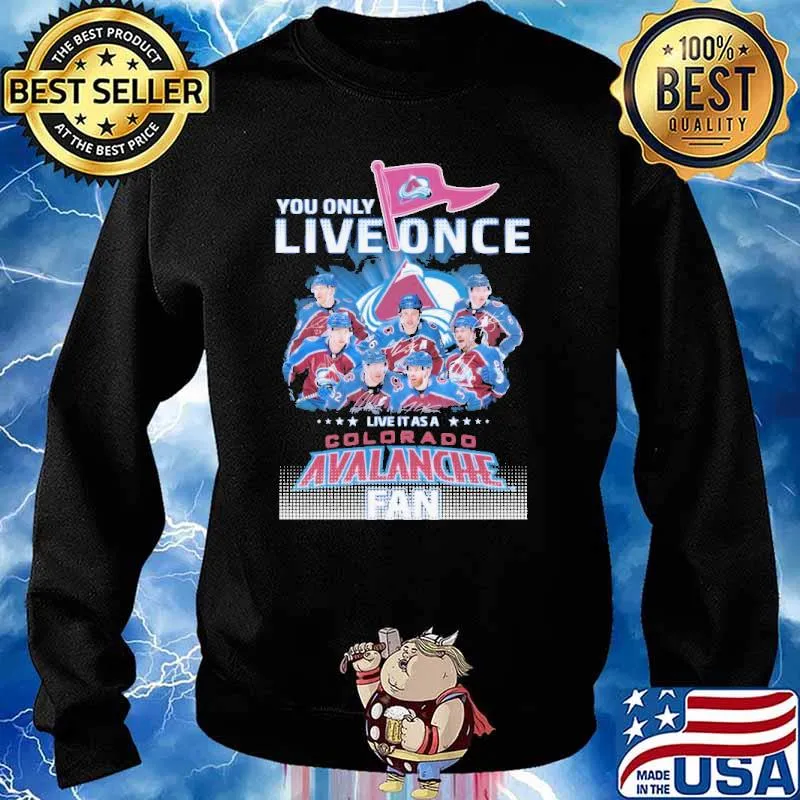 You Only Live Once Avalanche Shirt Sweater