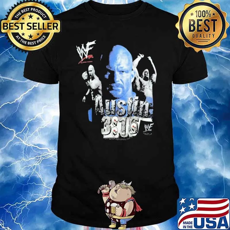 1998 Stone Cold Steve Austin WWF World Wrestling Shirt