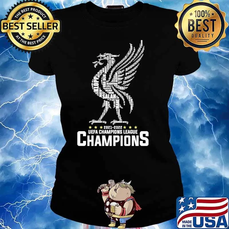 2021 2022 UEFA Champions League Champions s Ladies tee