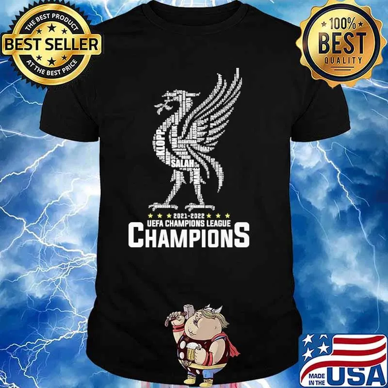 2021 2022 UEFA Champions League Champions shirt