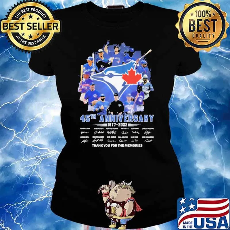 45th Anniversary 1977 2022 Thank You For The memories Shirt Ladies tee