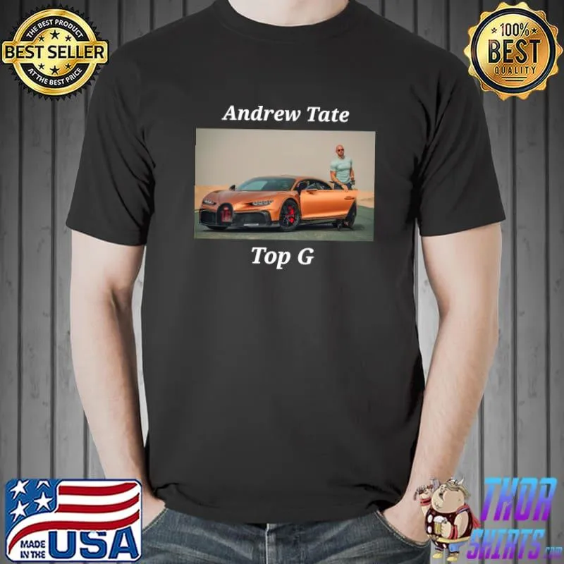 Andrew Tate Top G Active Car T-Shirt