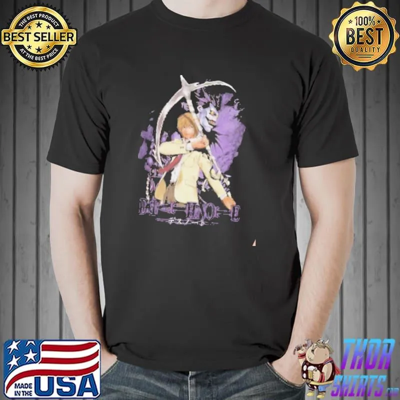 Anime vintage streetwear death shirt