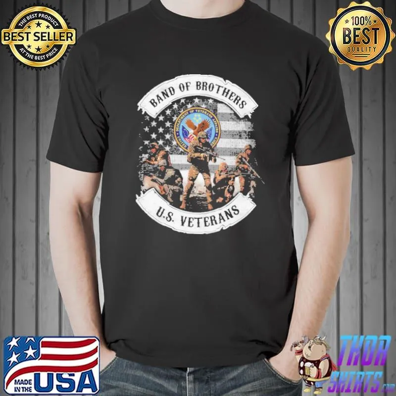 Band Of Brothers U.S. Veterans - US Military Veteran Shirt