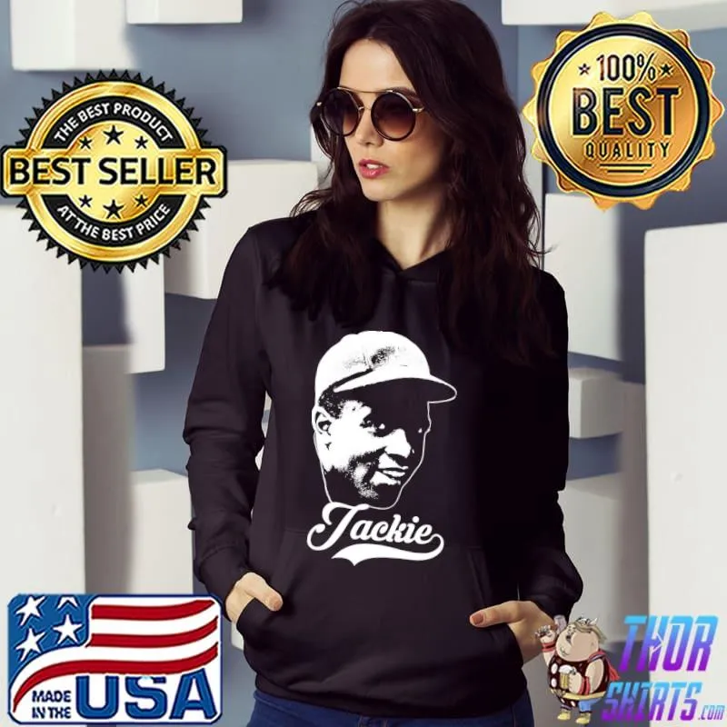 Baseball jackie the white stencil s Hoodie