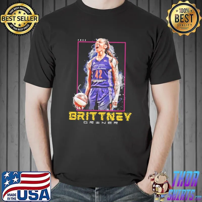Basketball free brittney griner photographic design shirt