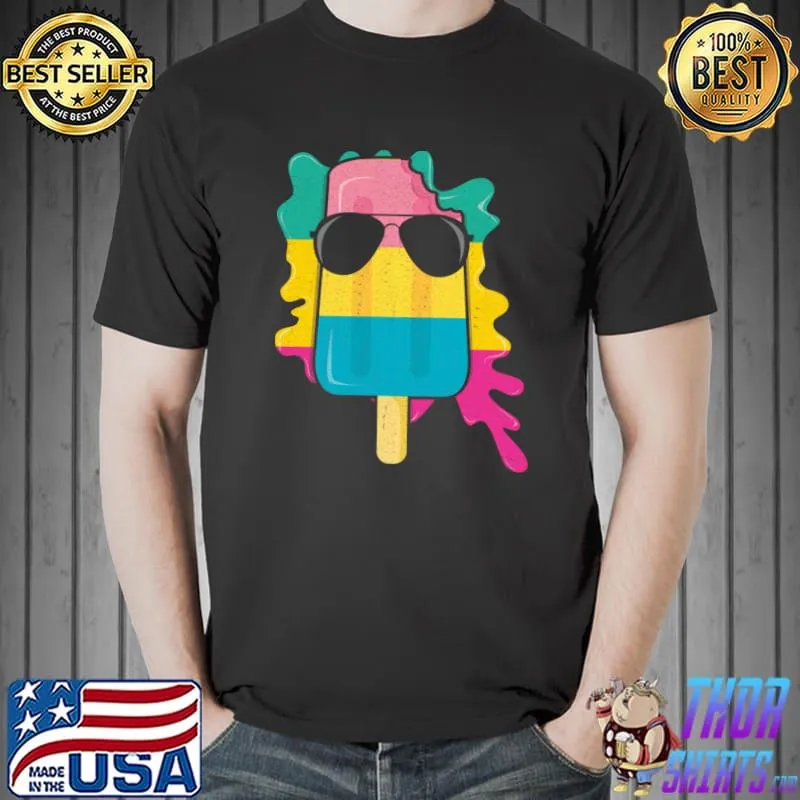 Beach 2022 Tropical Ice Pop Cream Beach Summer T-Shirt