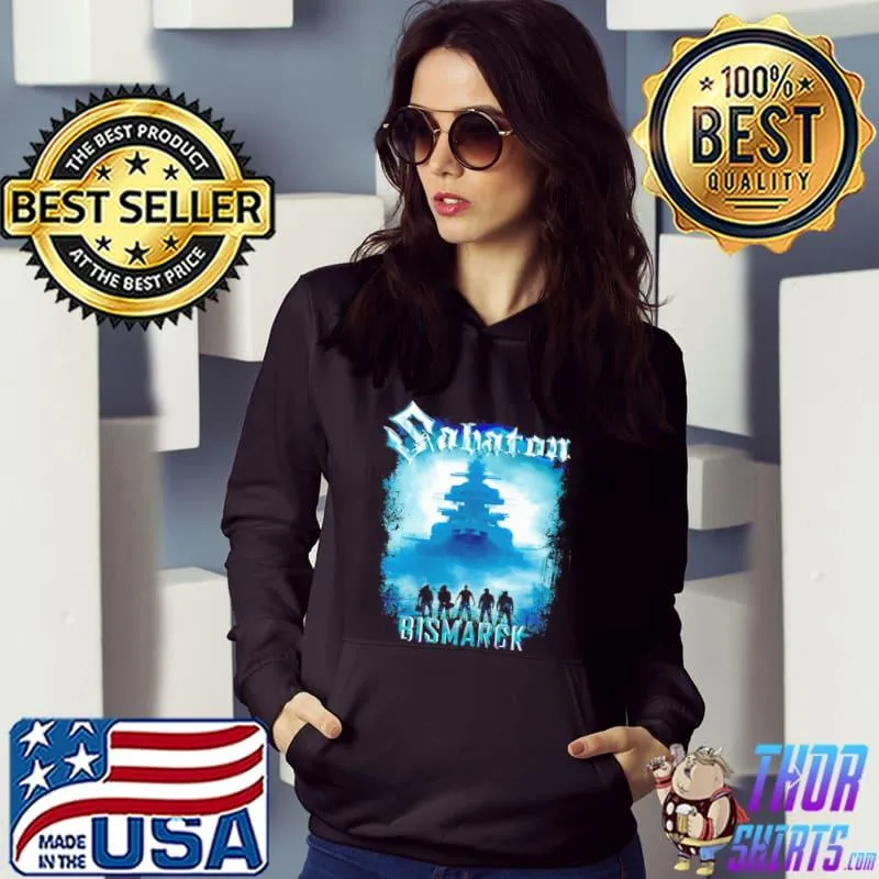 Bismarck design sabaton rock band s Hoodie