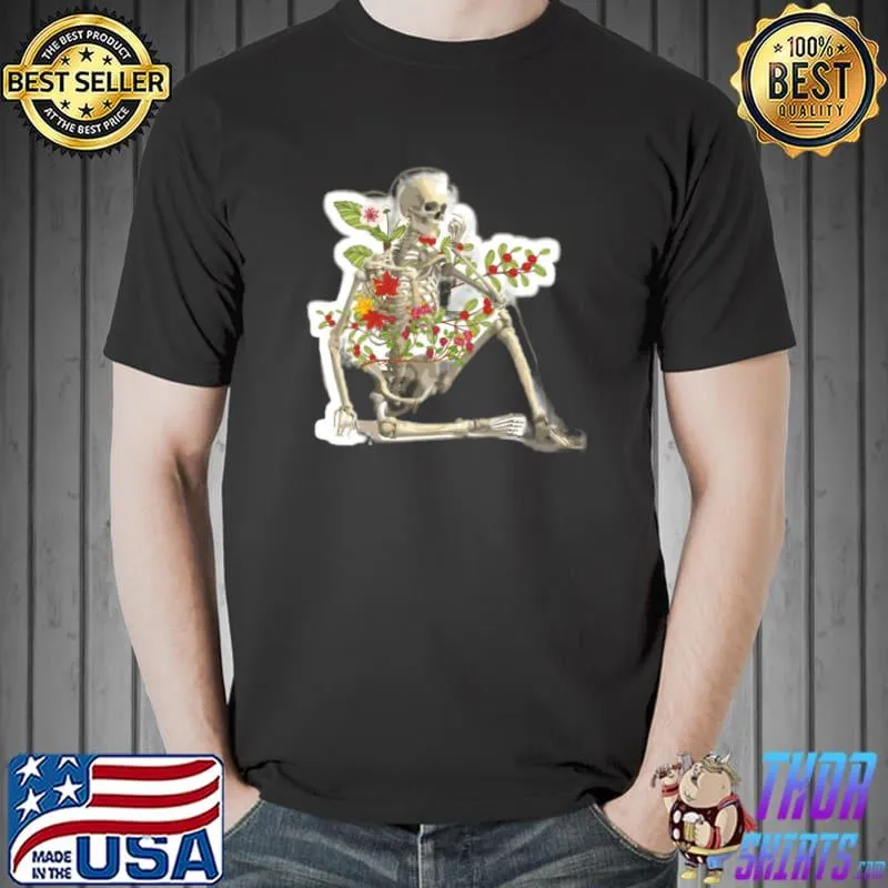 Bones and Botany sticker T-Shirt