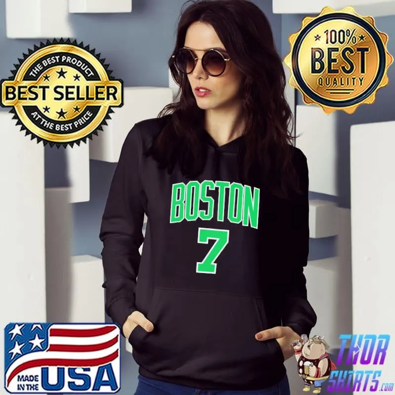 Boston brown black away Boston celtics classic s Hoodie