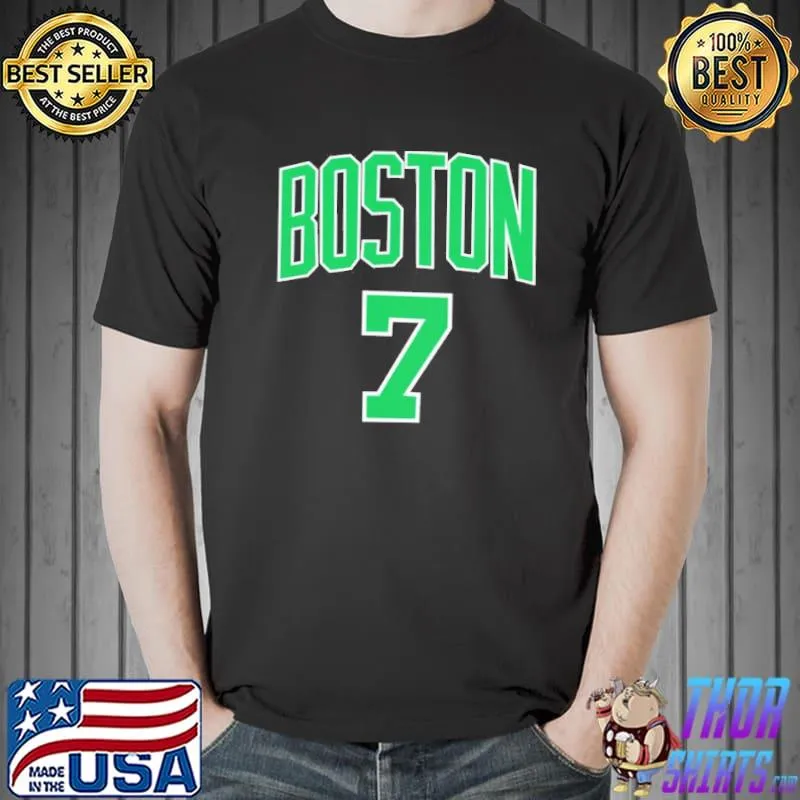 Boston brown black away Boston celtics classic shirt