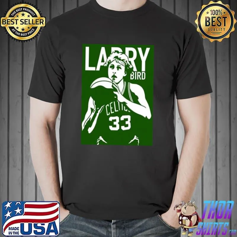 Boston celtic larry bird classic shirt