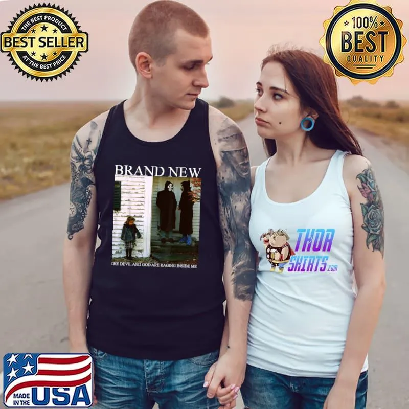 Brands News The Devil and God Are Raging Inside Me T-Shirt Tank Top
