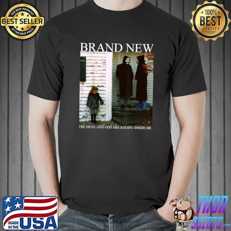Brands News The Devil and God Are Raging Inside Me T-Shirt