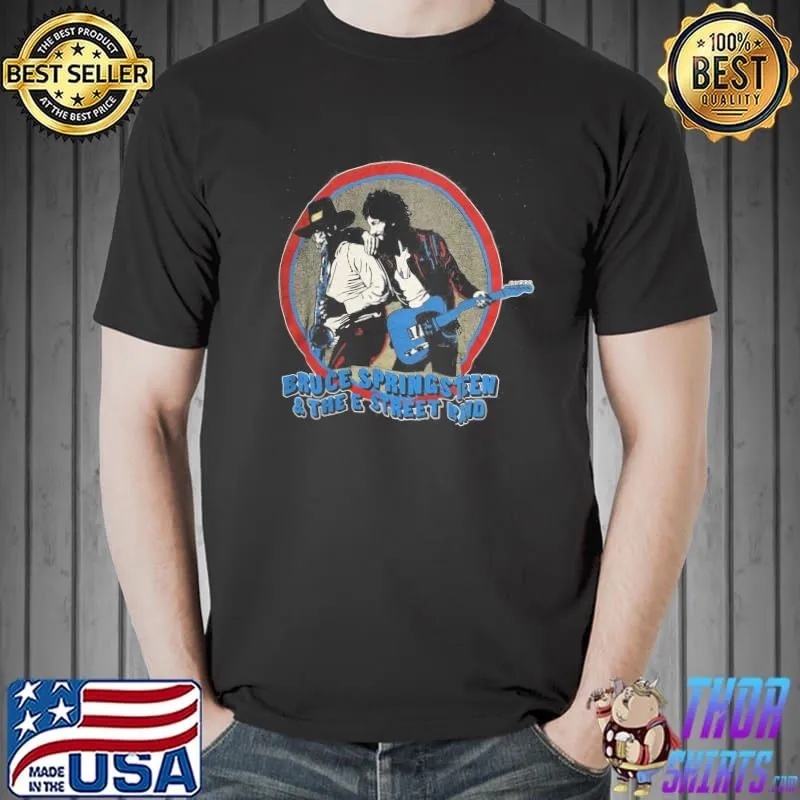 Bruce Springsteen And The E Street Band Vintage Shirt