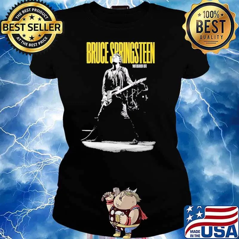 Bruce Springsteen Winterland Ballroom Guitar Shirt Ladies tee