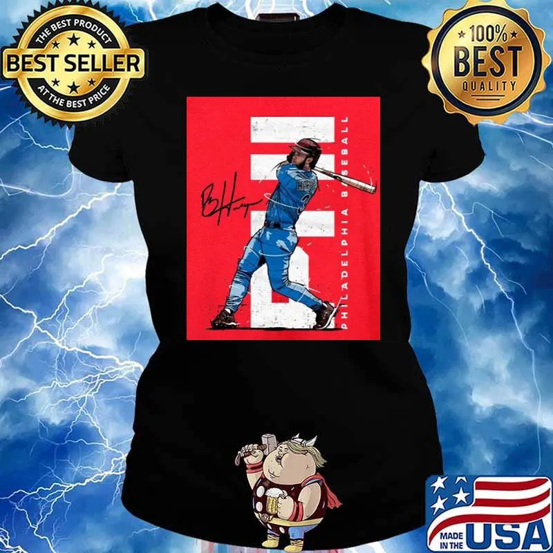 Bryce Harper Philadelphia Baseball Shirt Ladies tee