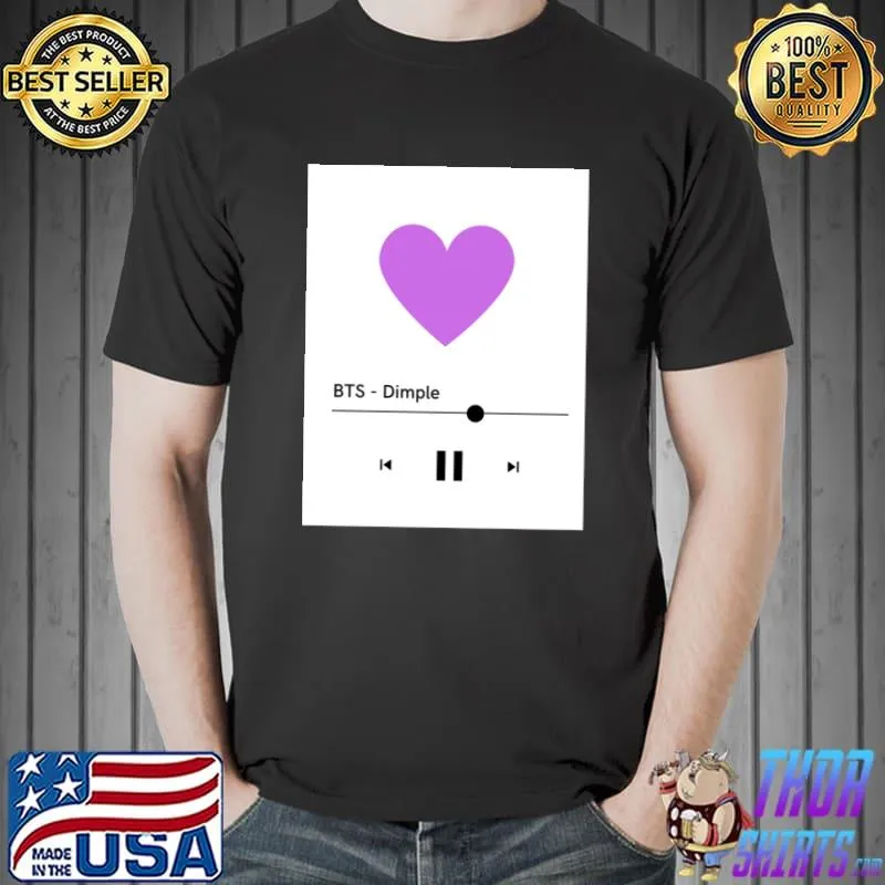 BTS Dimple song T-Shirt