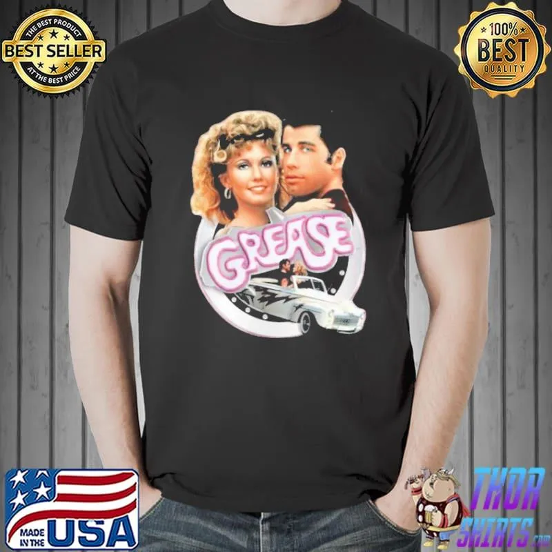 Characters grease summer vintage design shirt