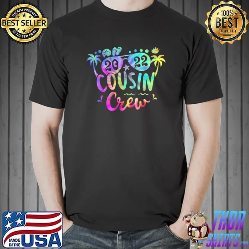 Cousin Crew 2022 Summer Vacation Beach T-Shirt