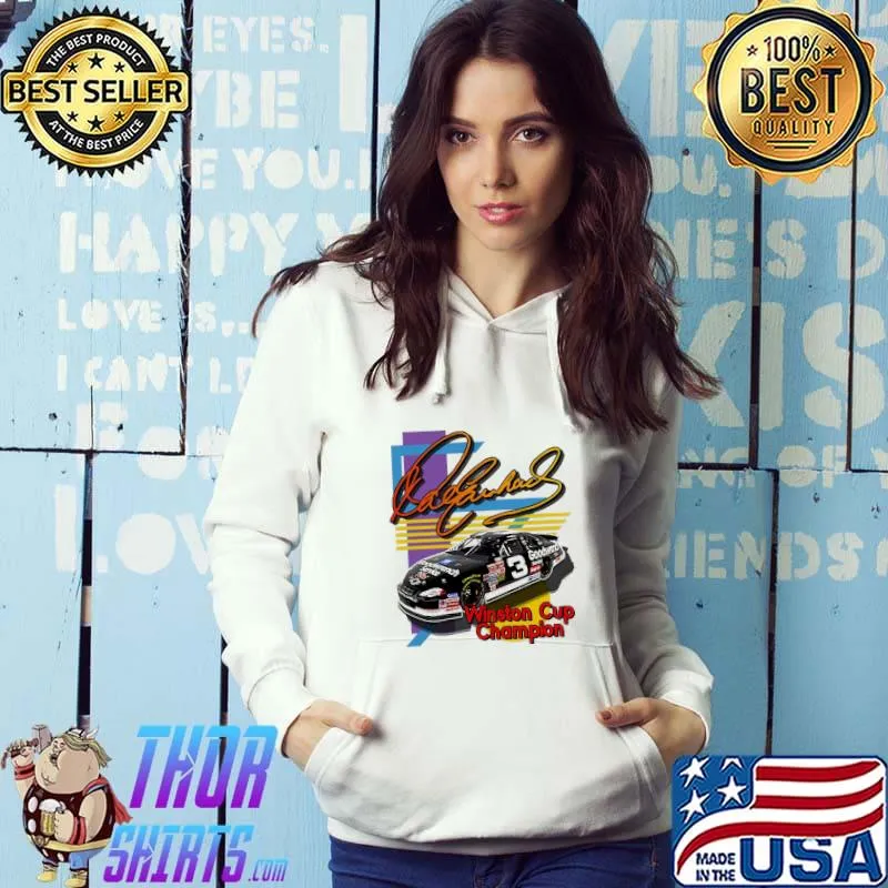 Dale the intimidator winston cup 91 dale earnhardt nascar racing formula 1 f1 sport s Hoodie