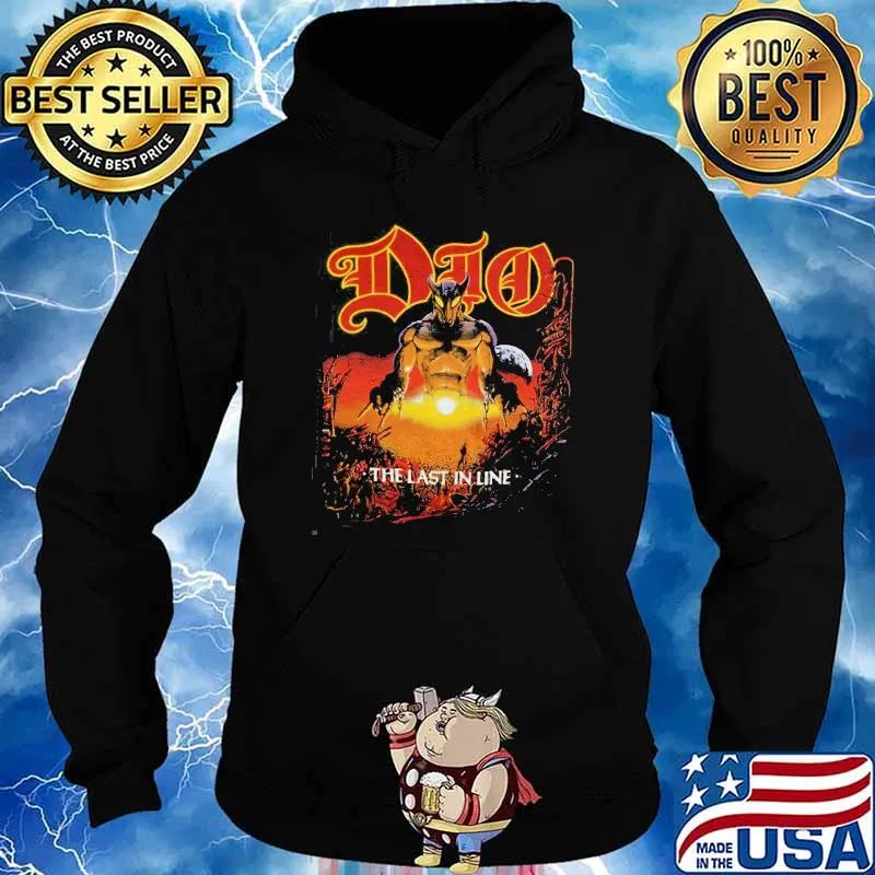 Dio last in line tour heavy metal rock band concert s Hoodie