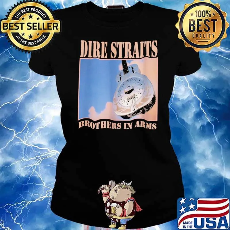Dire straits inspired 90s bootleg rap old school s Ladies tee