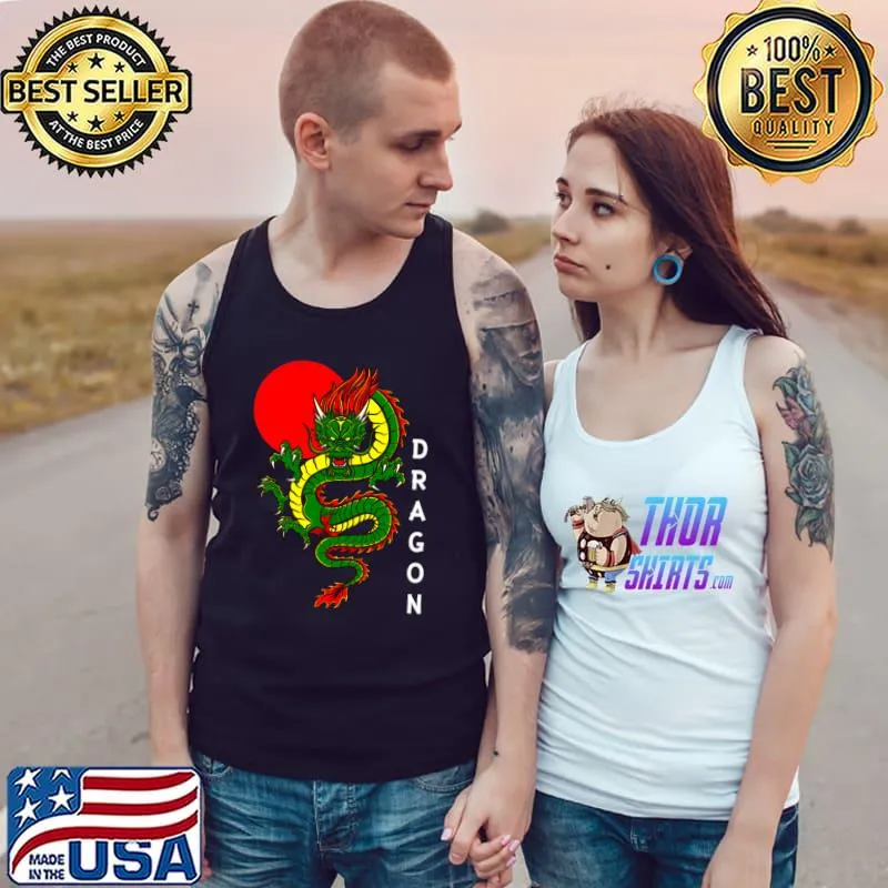 Dragon Blood Moon Symbol T-Shirt Tank Top