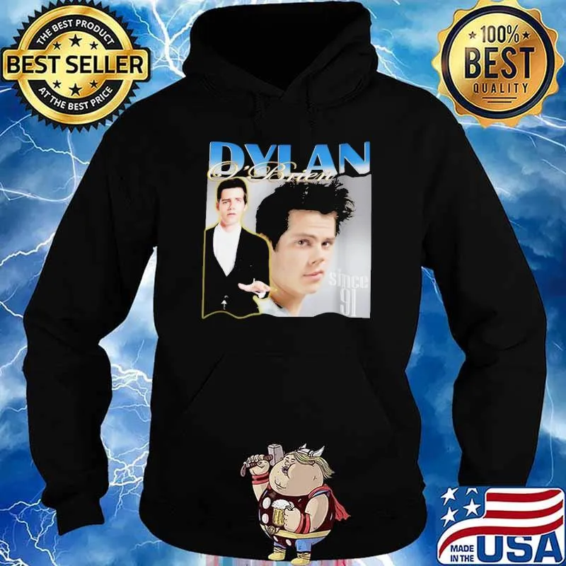 Dylan o'brien inspired 90s bootleg rap old school 76 s Hoodie