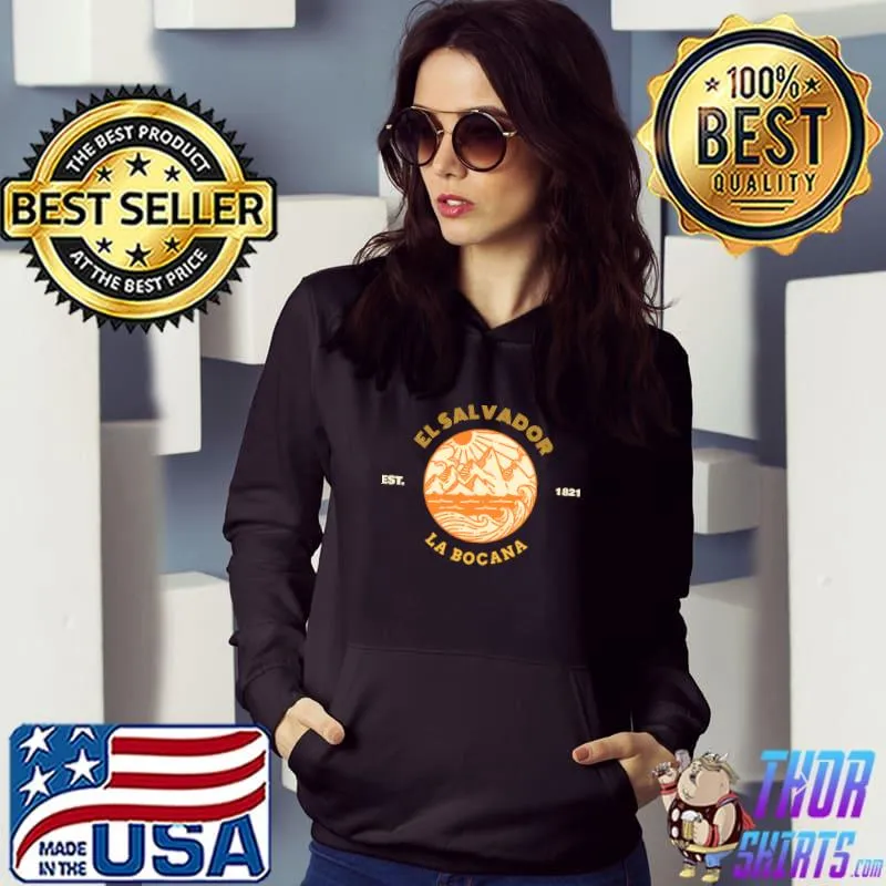 El Salvador Surf City, El Sunzal T-Shirt Hoodie