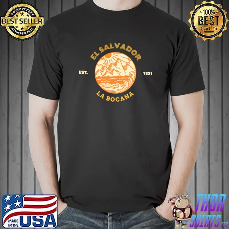 El Salvador Surf City, El Sunzal T-Shirt