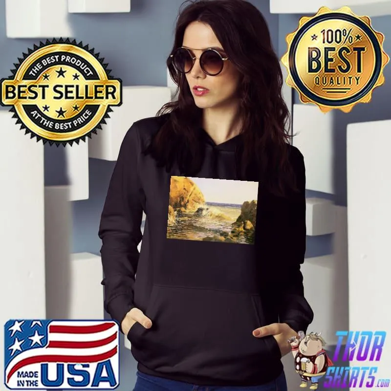 Ferdynand Ruszczyc Morze I Skaly T-Shirt Hoodie