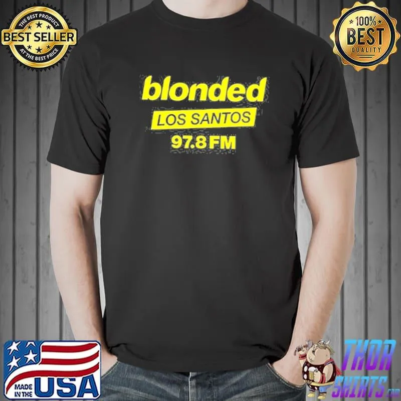 Frank ocean blonded radio blonded radio the 10th anniversary shirt