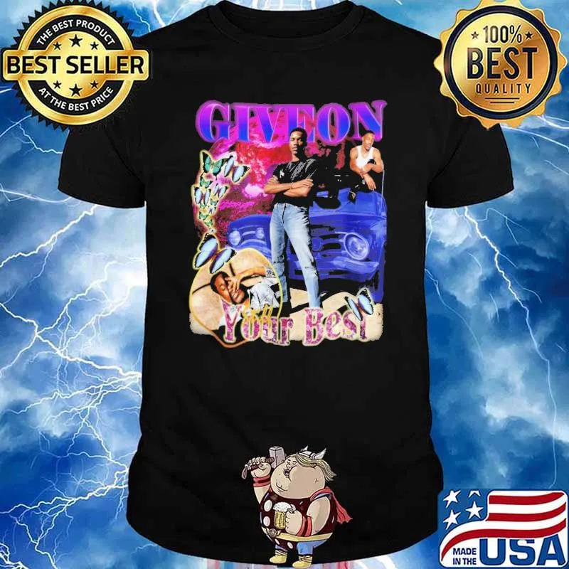 Giveon r&b singer inspired 90s bootleg rap old school shirt