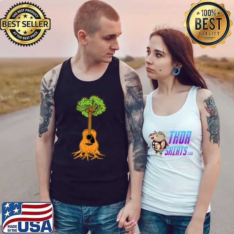 Guitar Music Instrument Guitarists Band Tree T-Shirt Tank Top