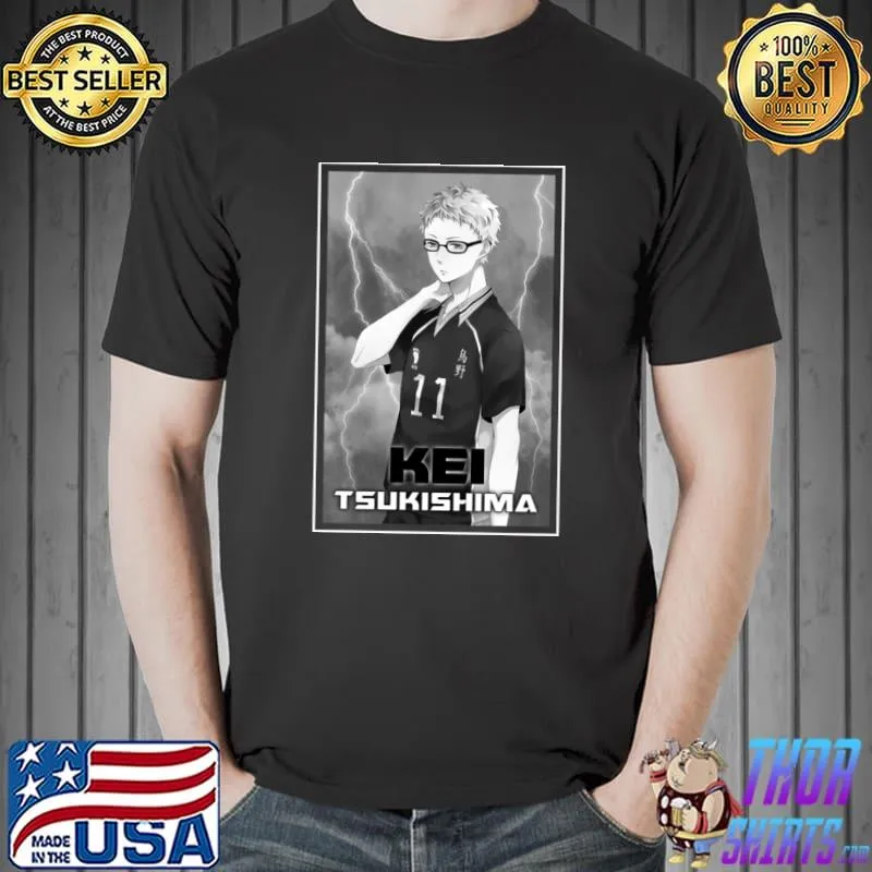 Haikyuu Kei Tsukishima Karasuno T-Shirt