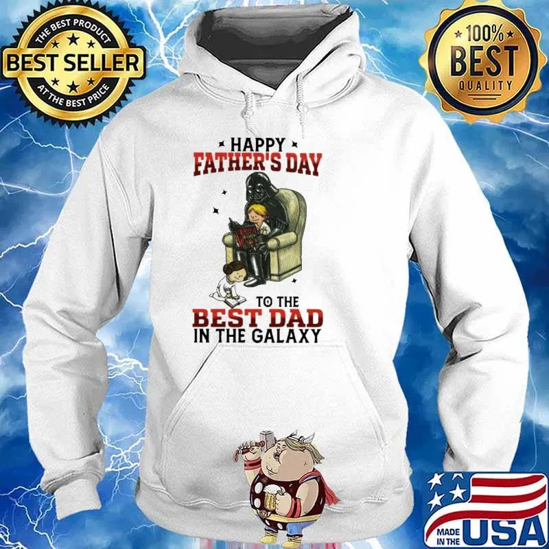 Happy father's day to the best dad in the galaxy knight s Hoodie