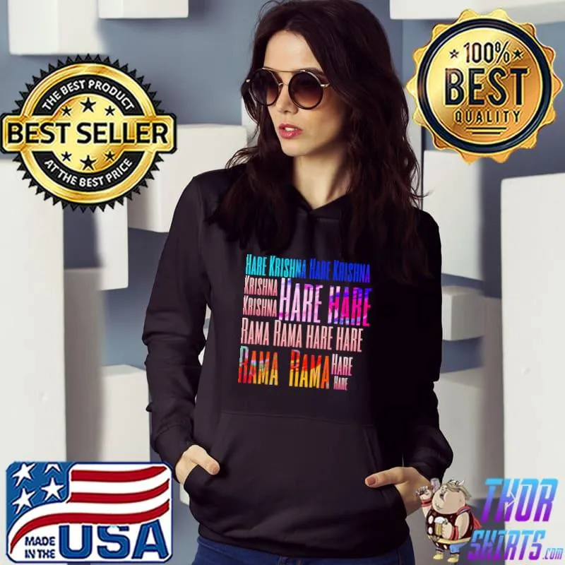 Hare Krishna maha mantra tye die T-Shirt Hoodie