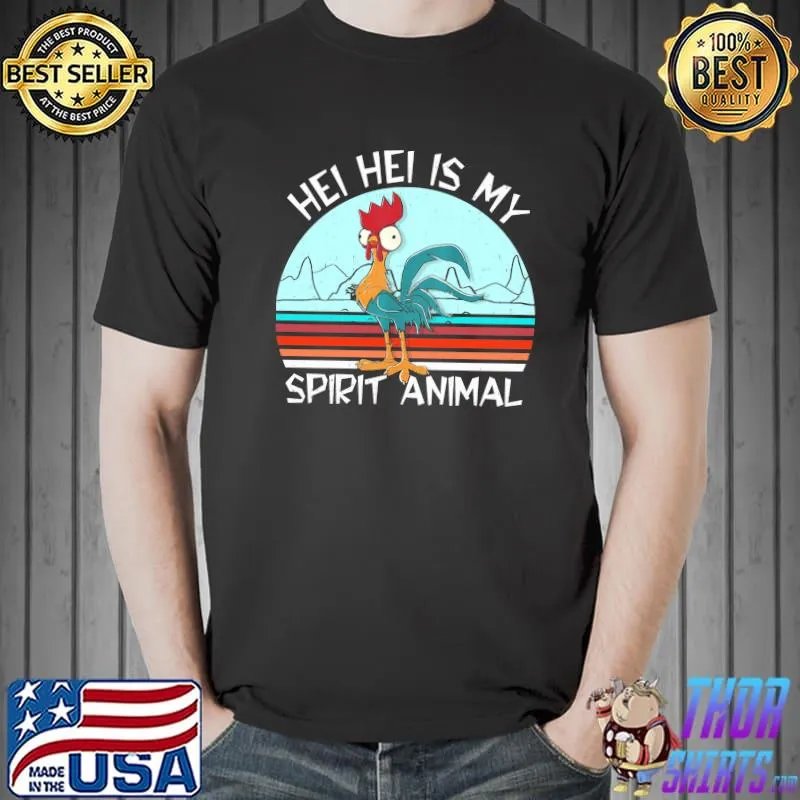 Hei Hei Is My Spirit Animal Vintage Shirt